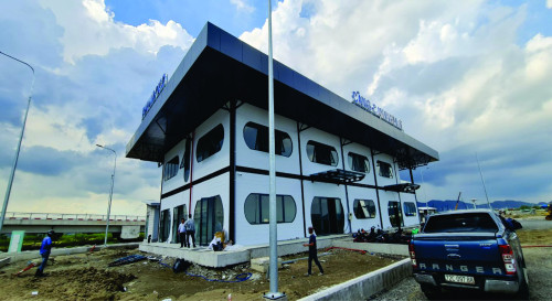 DỰ ÁN ỐP TẤM NHÔM ALUMINIUM NGOÀI TRỜI – TÒA NHÀ VĂN PHÒNG CẢNG CẠN KCN CHUYÊN SÂU PHÚ MỸ 3